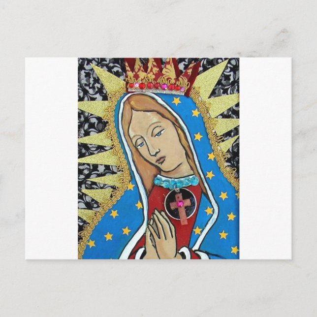 Virgin of Guadalupe Postcard (Front)