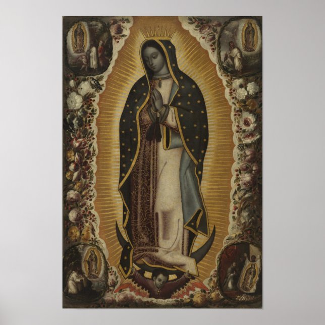 Virgin of Guadalupe Poster (Front)