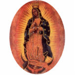 Virgin of Guadalupe Standing Photo Sculpture<br><div class="desc">Virgin of Guadalupe</div>