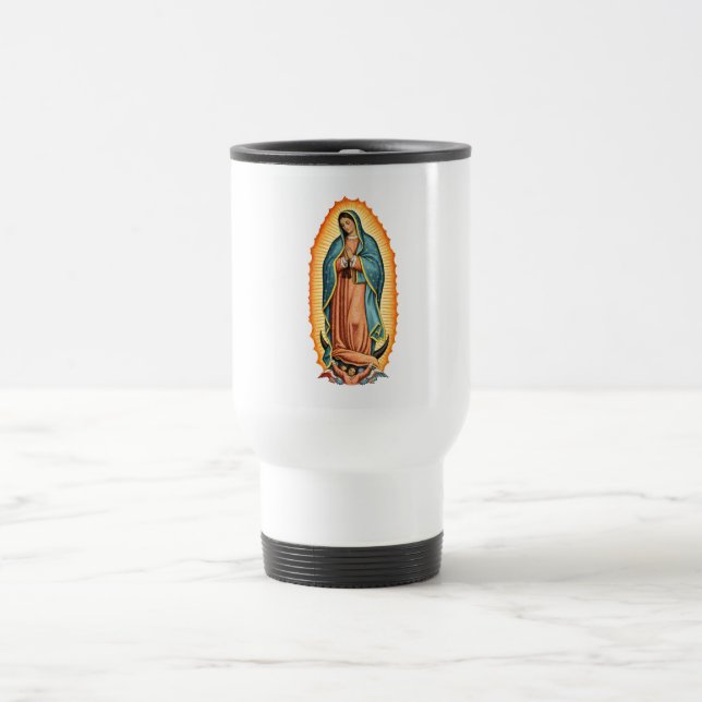 Virgin of Guadalupe Travel Mug (Center)