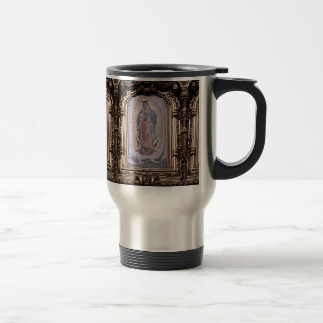Virgin of Guadalupe Travel Mug (Right)