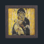 Virgin of Kyiv Ukrainian Icon Madonna Gift Box<br><div class="desc">Virgin of Kyiv Ukrainian Icon Madonna. For Ukrainian Christmas</div>