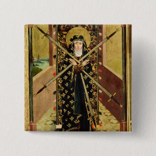 Virgin of Seven Sorrows from the Dome Altar, 1499 15 Cm Square Badge