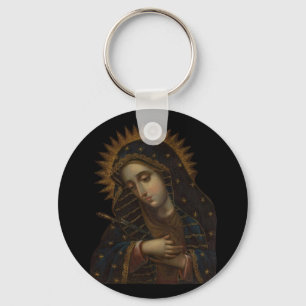 Virgin of Sorrows Keychain