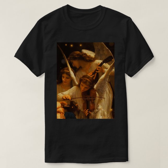 Virgin of the Angels Painting T-Shirt (Design Front)