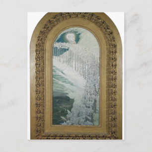 Virgin of the Lilies, 1899 Postcard