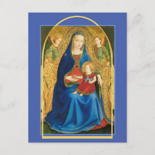 "Virgin of the Pomegranate" Fra Angelico Postcard