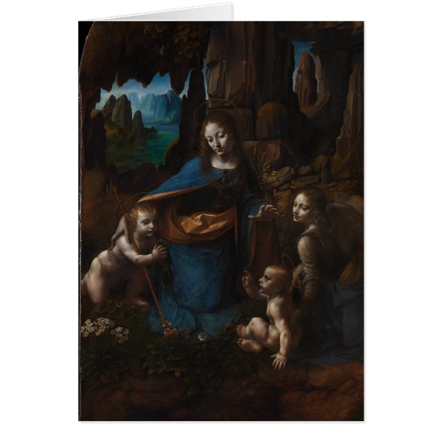 Virgin of the Rocks by Leonardo da Vinci (Front)