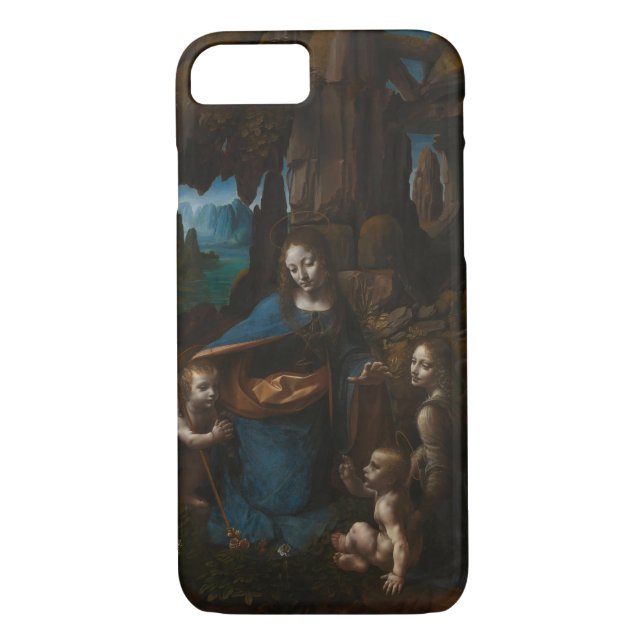 Virgin of the Rocks by Leonardo da Vinci Case-Mate iPhone Case (Back)