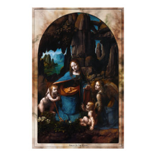 Virgin Of The Rocks by Leonardo da Vinci Photo Print