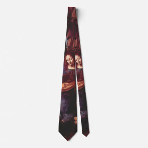 Virgin of the Rocks by Leonardo da Vinci Tie