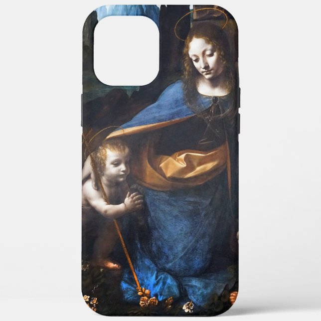 Virgin Of The Rocks Case-Mate iPhone Case (Back)