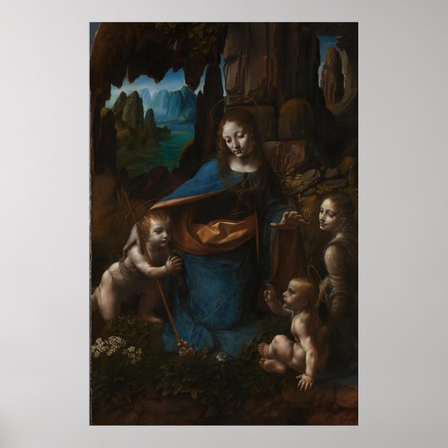 virgin of the rocks (extra large 40x60) poster (Front)