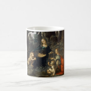 Virgin of the Rocks, Leonardo da Vinci Coffee Mug