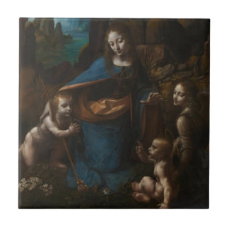 virgin of the rocks tile