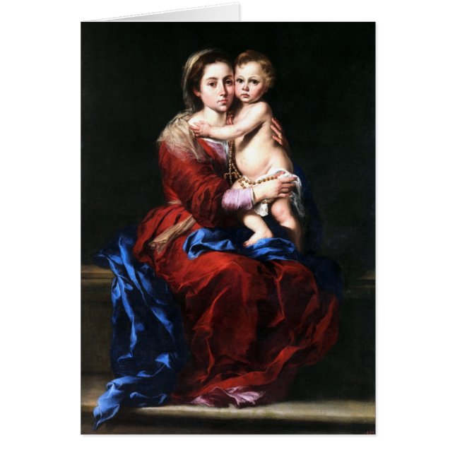 Virgin of the Rosary - Bartolome Esteban Murillo (Front)