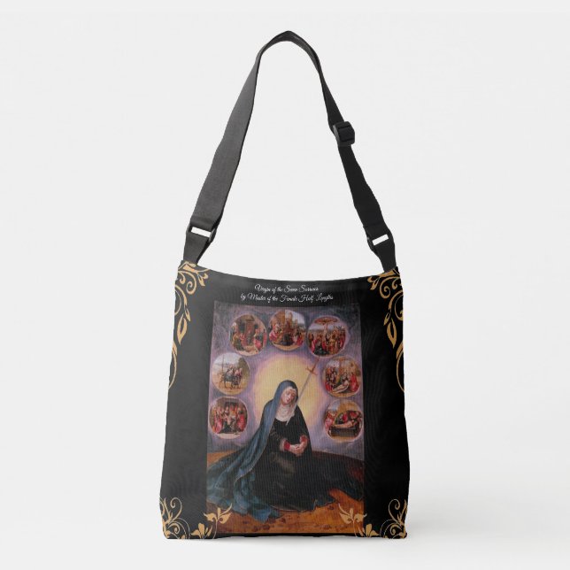 Virgin of the Seven Sorrows Crossbody Bag (Front)