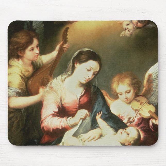 Virgin of the Swaddling Clothes Mouse Mat (Front)