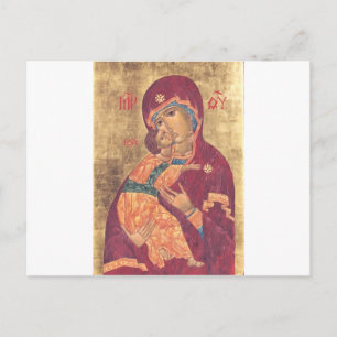 Virgin of Vladimir Postcard