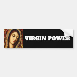 VIRGIN POWER BUMPER STICKER