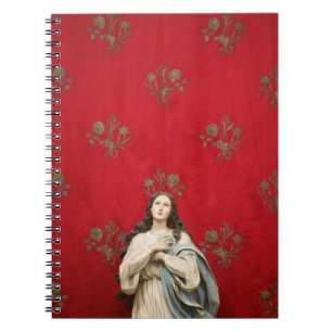 Virgin statue in a Spaccanapoli church, Naples Notebook
