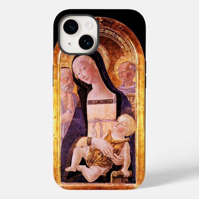 VIRGIN WITH CHILD AND SAINTS Case-Mate iPhone CASE (Back)