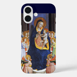 VIRGIN WITH CHILD,ANGELS AND SAINTS iPhone 16 CASE