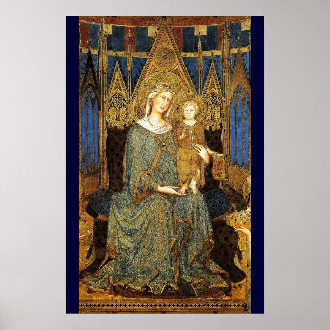 VIRGIN WITH CHILD POSTER (Front)