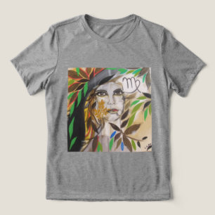 Virgin Zodiac T-shirt (copyright) Tri-Blend Shirt