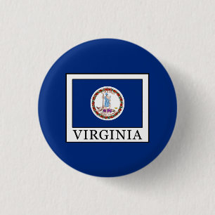 Virginia 3 Cm Round Badge