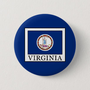 Virginia 6 Cm Round Badge