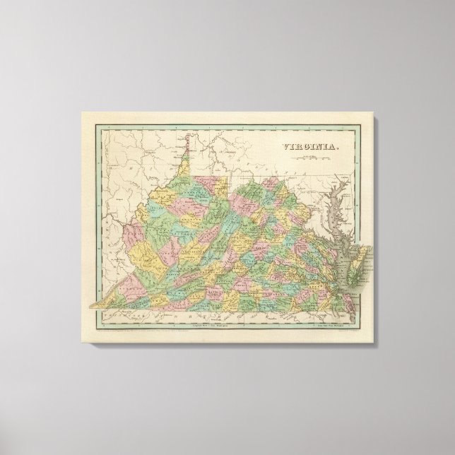 Virginia 7 canvas print (Front)