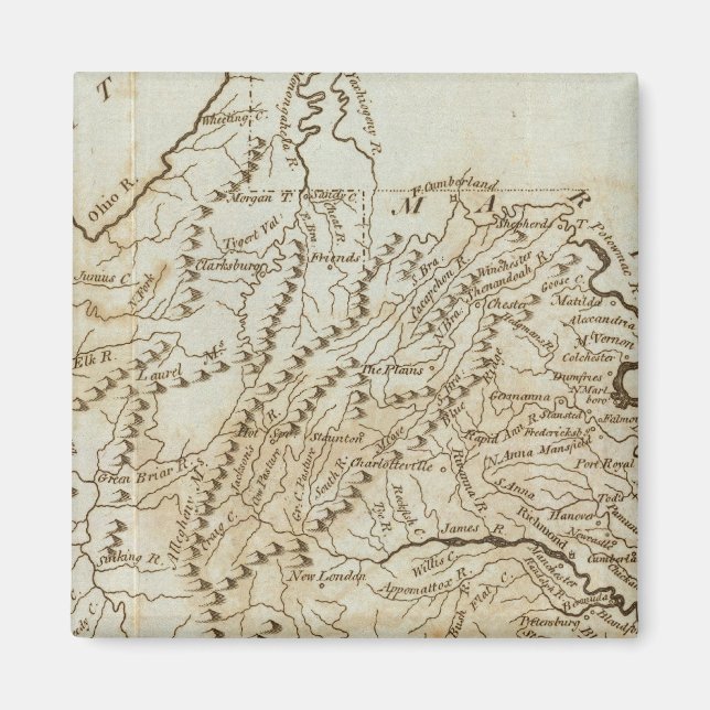 Virginia 9 magnet (Front)