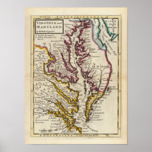 Virginia and Maryland Poster