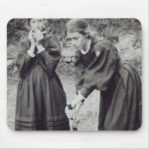 Virginia and Vanessa Stephen, in St. Ives, 1894 Mouse Mat