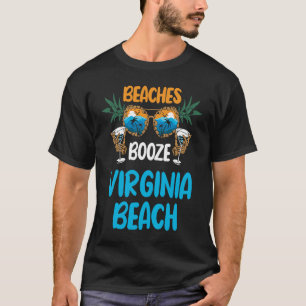 Virginia Beach Beaches Vacation Party Matching T-Shirt