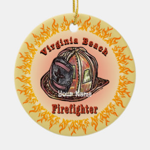 Virginia Beach Firefighter ornament