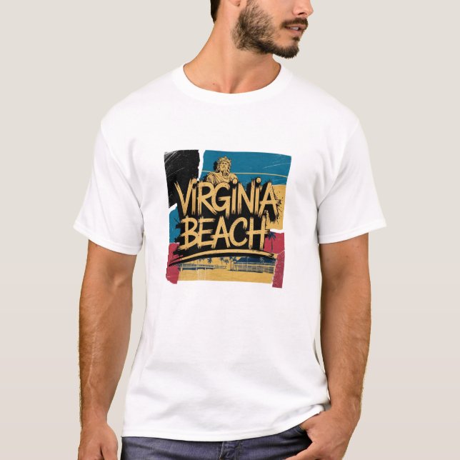 Virginia Beach Gift Idea T-Shirt (Front)
