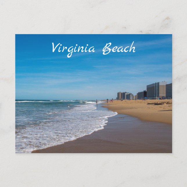 Virginia Beach in Virginia Postcard (Front)