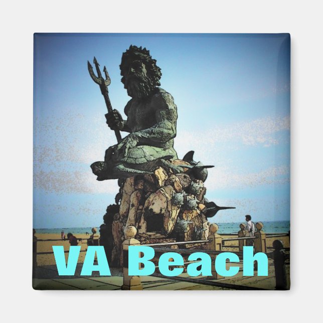 Virginia Beach Magnet (Front)