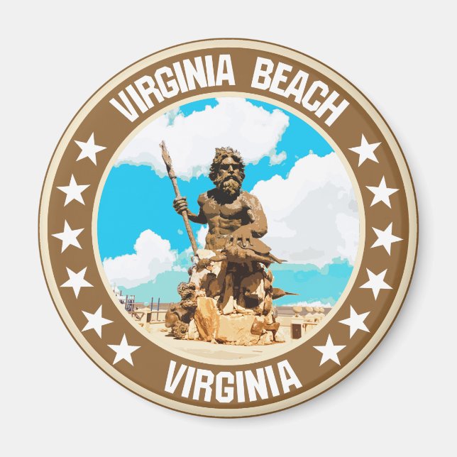 Virginia Beach                                     Magnet (Front)