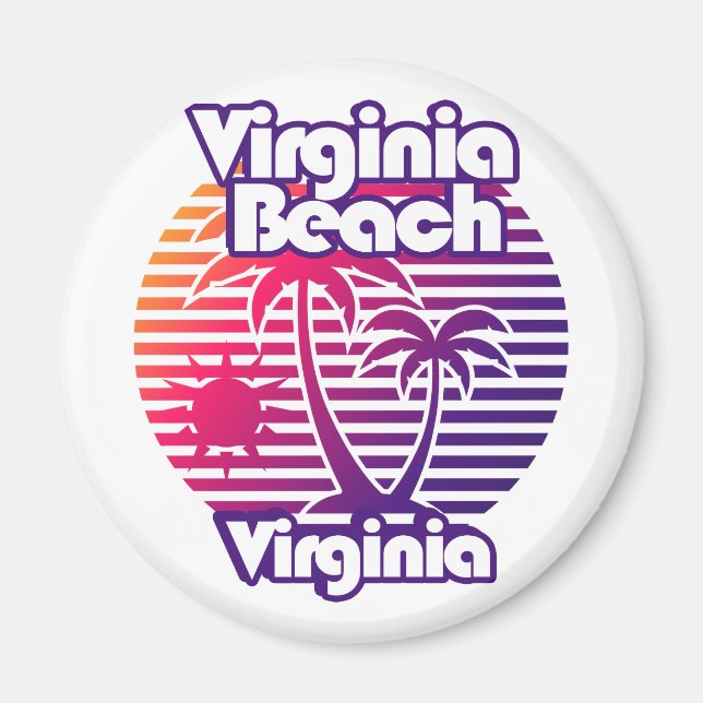 Virginia Beach Magnet (Front)