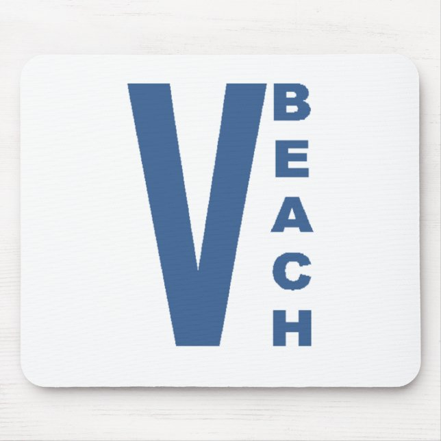 VIRGINIA BEACH Mouse Carpet Mat (Front)