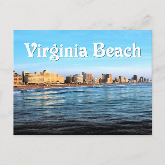 Virginia Beach Postcard (Front)