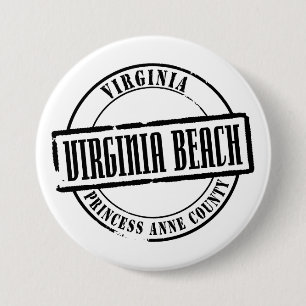 Virginia Beach Title 7.5 Cm Round Badge