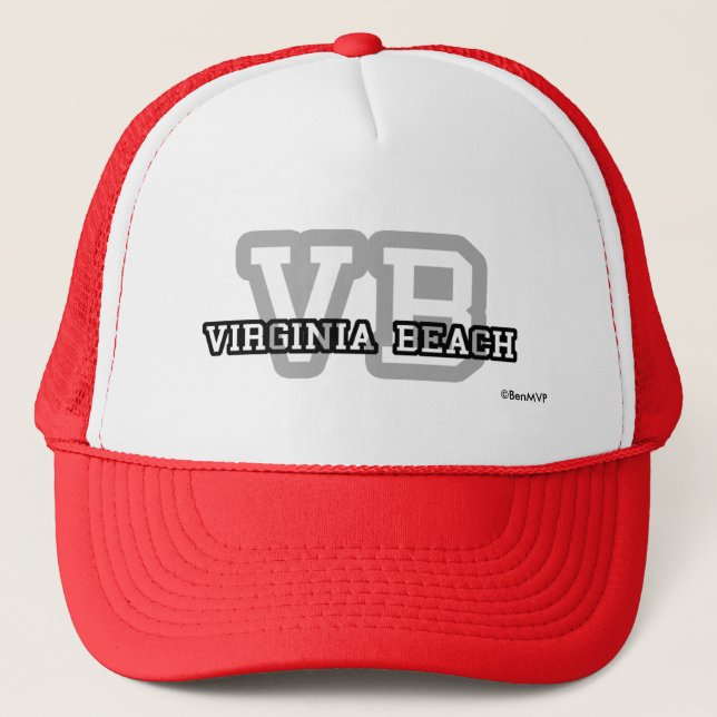 Virginia Beach Trucker Hat (Front)