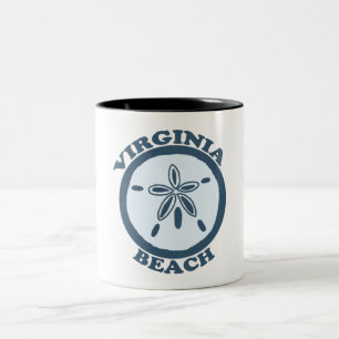 Virginia Beach. Two-Tone Coffee Mug