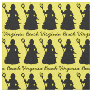 Virginia Beach VA Neptune Statue Sculpture Fabric