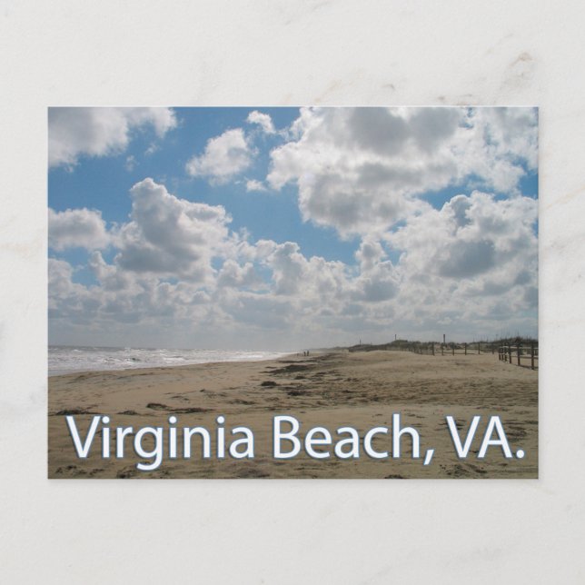 Virginia Beach, VA Virginia Vacation Post Card (Front)