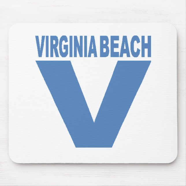VIRGINIA BEACH VICTORY Mouse Carpet Mouse Mat (Front)